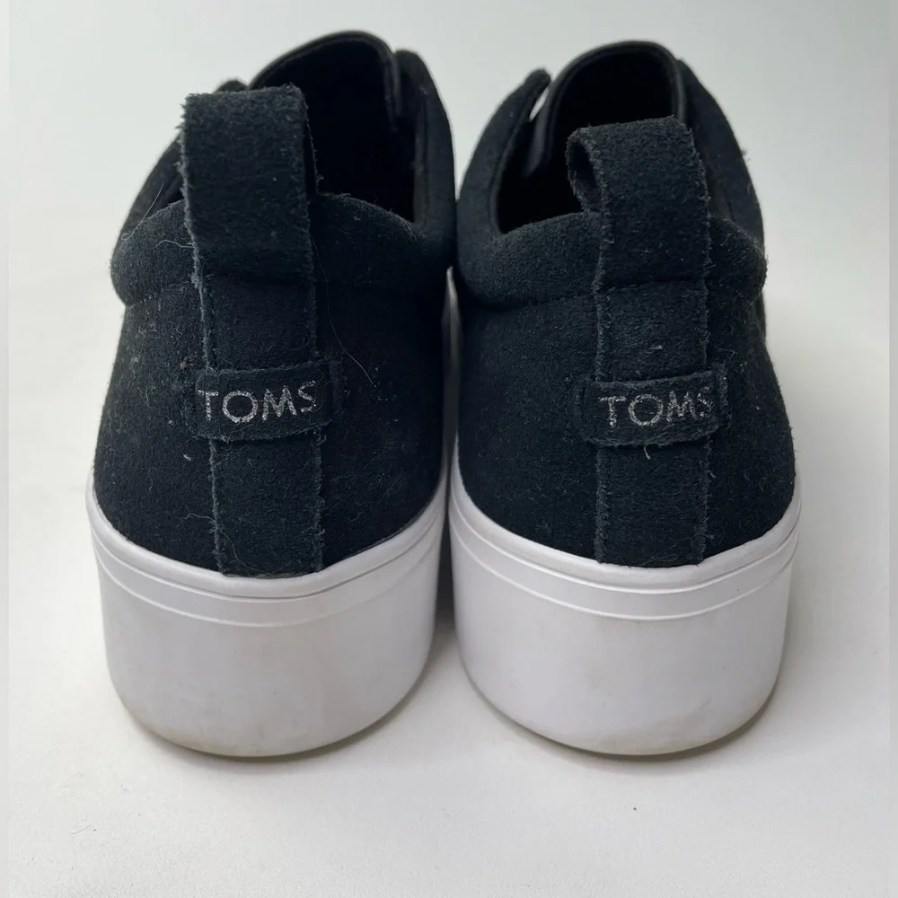 Toms Women’s Black Slip On Shoes